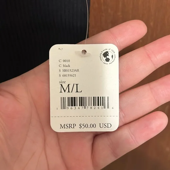 NWT Free People XYZ Recycled Bodysuit - Picture 7 of 8